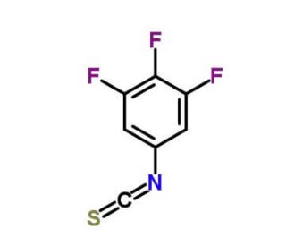 3,4,5-Trifluorophenyl isothiocyanate (CAS 362690-52-6) - chemical structure image
