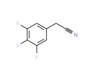 3,4,5-Trifluorophenylacetonitrile (CAS 220228-03-5) - chemical structure image