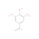 3,4,5-Trihydroxybenzaldehyde (CAS 13677-79-7) - chemical structure image