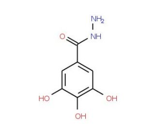 3,4,5-Trihydroxybenzhydrazide (CAS 5782-85-4) - chemical structure image