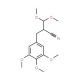 3,4,5-Trimethoxy-2′-cyano-di-hydrocinnamaldehyde Dimethylacetal (CAS 7520-70-9) - chemical structure image