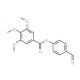 3,4,5-Trimethoxy-benzoic acid 4-formyl-phenyl ester - chemical structure image