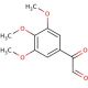 3,4,5-Trimethoxyphenylglyoxal (CAS 150114-69-5) - chemical structure image