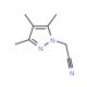 (3,4,5-Trimethyl-1H-pyrazol-1-yl)acetonitrile (CAS 1170293-23-8) - chemical structure image