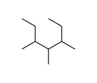 3,4,5-Trimethylheptane (CAS 20278-89-1) - chemical structure image