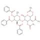3,4,6-Tri-O-acetyl-2-O-(2′,3′,4′-tri-O-benzoyl-α-L-fucopyranosyl)-galactopyranose - chemical structure image