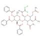 3,4,6-Tri-O-acetyl-2-O-(2′,3′,4′-tri-O-benzoyl-α-L-fucopyranosyl)-galactopyranosyl Trichloroacetimidate - chemical structure