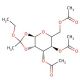 3,4,6-Tri-O-acetyl-α-D-Glucopyranose 1,2-(Ethyl Orthoacetate) (CAS 3254-17-9) - chemical structure image