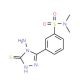 3-(4-Amino-5-mercapto-4H-[1,2,4]triazol-3-yl)-N,N-dimethyl-benzenesulfonamide - chemical structure image