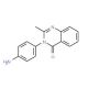 3-(4-Amino-phenyl)-2-methyl-3H-quinazolin-4-one - chemical structure image