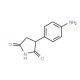 3-(4-Amino-phenyl)-pyrrolidine-2,5-dione (CAS 32856-49-8) - chemical structure image