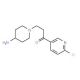 3-(4-Amino-piperidin-1-yl)-1-(6-chloro-pyridin-3-yl)-propan-1-one (CAS 886363-81-1) - chemical structure image