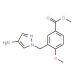 3-(4-Amino-pyrazol-1-ylmethyl)-4-methoxy-benzoic acid methyl ester - chemical structure image