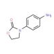 3-(4-Aminophenyl)-1,3-oxazolidin-2-one (CAS 22036-26-6) - chemical structure image