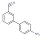 3-(4-Aminophenyl)benzonitrile (CAS 443998-73-0) - chemical structure image