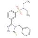 3-(4-Benzyl-5-mercapto-4H-[1,2,4]triazol-3-yl)-N,N-diethyl-benzenesulfonamide - chemical structure image