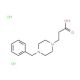 3-(4-Benzyl-piperazin-1-yl)-propionic acid dihydrochloride (CAS 22278-01-9) - chemical structure image