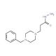 3-(4-Benzyl-piperazin-1-yl)-propionic acid hydrazide - chemical structure image
