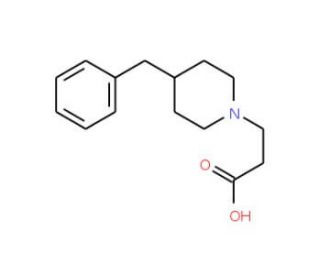 3-(4-Benzyl-piperidin-1-yl)-propionic acid - chemical structure image