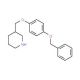 3-{[4-(Benzyloxy)phenoxy]methyl}piperidine - chemical structure image
