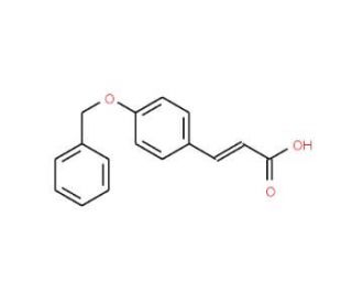 3-(4-Benzyloxy-phenyl)-acrylic acid (CAS 6272-45-3) - chemical structure image