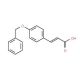 3-(4-Benzyloxy-phenyl)-acrylic acid (CAS 6272-45-3) - chemical structure image