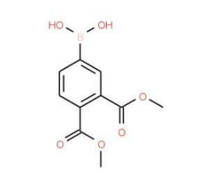 3,4-Bis(methoxycarbonyl)phenylboronic acid (CAS 1072951-51-9) - chemical structure image