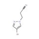 3-(4-Bromo-1H-pyrazol-1-yl)propanenitrile (CAS 1007518-24-2) - chemical structure image