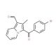 3-(4-Bromo-benzoyl)-2-methyl-indolizine-1-carbaldehyde - chemical structure image