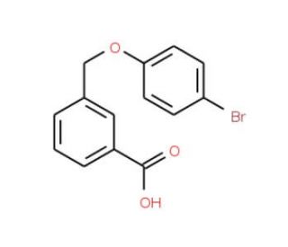 3-(4-Bromo-phenoxymethyl)-benzoic acid - chemical structure image