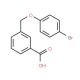 3-(4-Bromo-phenoxymethyl)-benzoic acid - chemical structure image