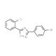 3-(4-Bromophenyl)-5-(2-chlorophenyl)-1,2,4-oxadiazole (CAS 404900-69-2) - chemical structure image