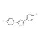3-(4-Bromophenyl)-5-(4-chlorophenyl)-1,2,4-oxadiazole (CAS 489435-05-4) - chemical structure image