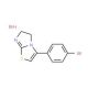 3-(4-Bromophenyl)-5,6-dihydroimidazo-[2,1-b][1,3]thiazole hydrobromide - chemical structure image