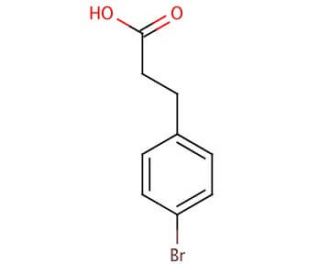 3-(4-Bromophenyl)propionic acid (CAS 1643-30-7) - chemical structure image