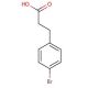 3-(4-Bromophenyl)propionic acid (CAS 1643-30-7) - chemical structure image