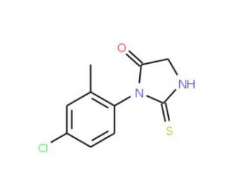 3-(4-chloro-2-methylphenyl)-2-thioxoimidazolidin-4-one - chemical structure image