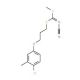 [3-(4-Chloro-3-methylphenoxy)propyl]methyl-cyanocarbonimidodithioate - chemical structure image