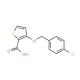 3-(4-Chloro-benzyloxy)-thiophene-2-carboxylic acid (CAS 339009-58-4) - chemical structure image
