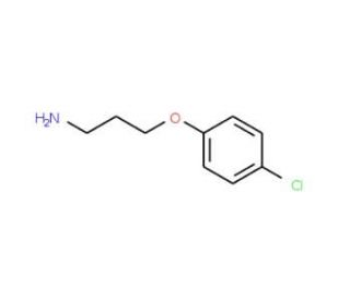 3-(4-Chloro-phenoxy)-propylamine (CAS 50911-60-9) - chemical structure image