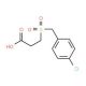 3-(4-Chloro-phenylmethanesulfonyl)-propionic acid - chemical structure image