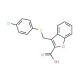 3-(4-Chloro-phenylsulfanylmethyl)-benzofuran-2-carboxylic acid - chemical structure image