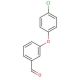 3-(4-Chlorophenoxy)benzaldehyde (CAS 69770-20-3) - chemical structure image
