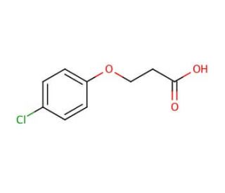 3-(4-Chlorophenoxy)propionic acid (CAS 3284-79-5) - chemical structure image
