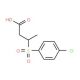 3-(4-Chlorophenylsulfonyl)butyric acid (CAS 175205-43-3) - chemical structure image