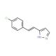 3-(4-Chlorostyryl)-1H-pyrazole - chemical structure image