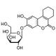 3,4-Cyclohexenoesculetin β-D-galactopyranoside (CAS 182805-65-8) - chemical structure image