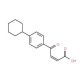 3-(4-Cyclohexylbenzoyl)acrylic acid (CAS 58897-74-8) - chemical structure image