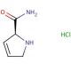 3,4-Dehydro-L-proline amide hydrochloride (CAS 64869-59-6) - chemical structure image