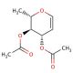 3,4-Di-O-acetyl-6-deoxy-L-glucal (CAS 34819-86-8) - chemical structure image